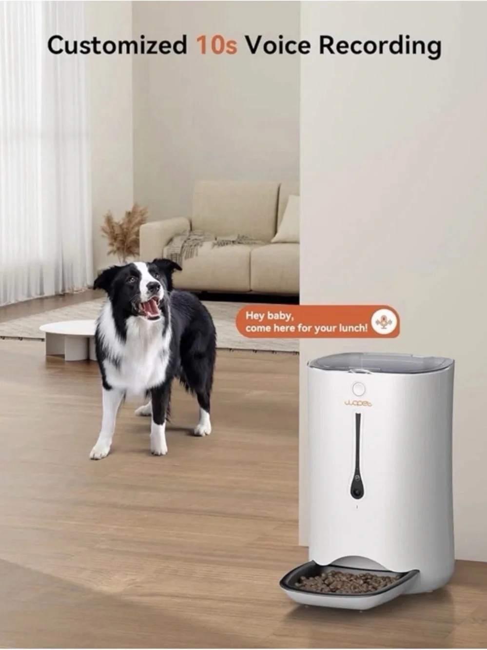 Wopet Automatic Pet Feeder 7 L - White ***NEW***